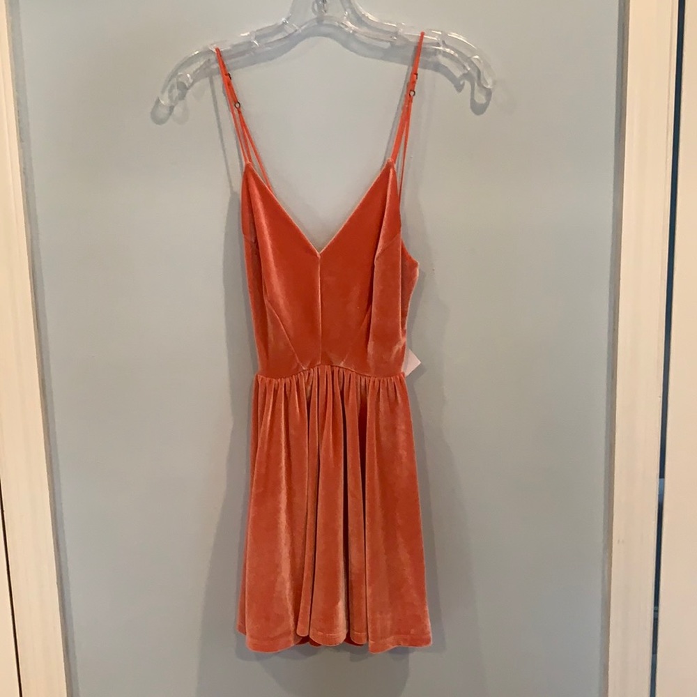 NWT Urban Outfitters Velvet Romper